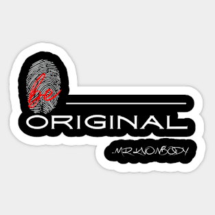 Be Original Sticker